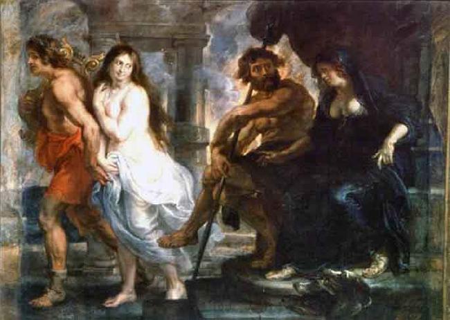 Peter Paul Rubens Orpheus and Eurydice Germany oil painting art